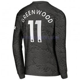 Herre Fotballdrakter Manchester United Greenwood 11 Borte 2020-21 Langermet